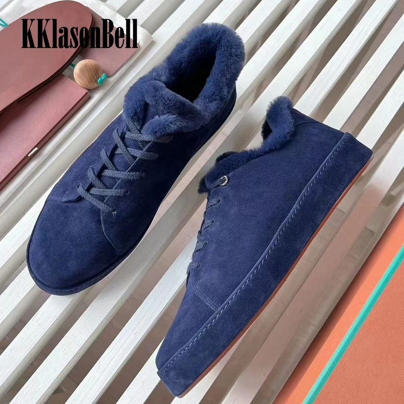 Вулканизированная мужская обувь из замши на шнуровке