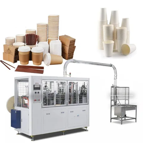 Автоматическое изготовление одноразовых кофейных бумажных картонных стаканчиков, полностью автоматическая машина для изготовления бумажных стаканчиков, заводская цена