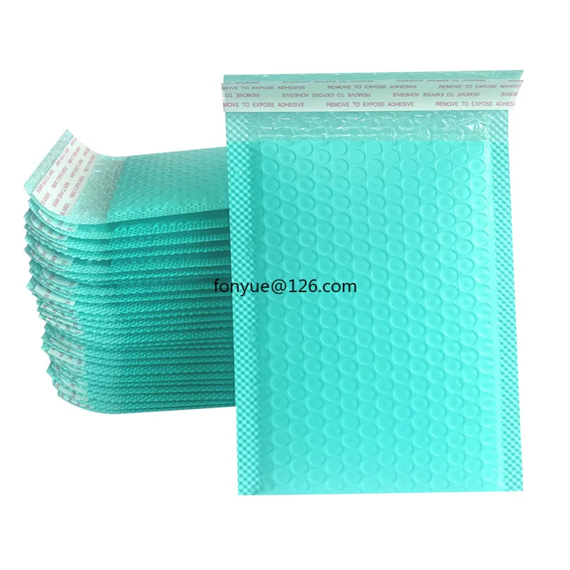 50pcs Green Thickened Foam Envelope Mail Express Safety Bubble Bag Courier  Pouch Shipping Bags Shipping Packages Wholesale