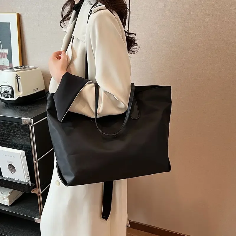 Холщовая Сумка-тоут GAINNY для женщин повседневная вместительная сумочка на плечо