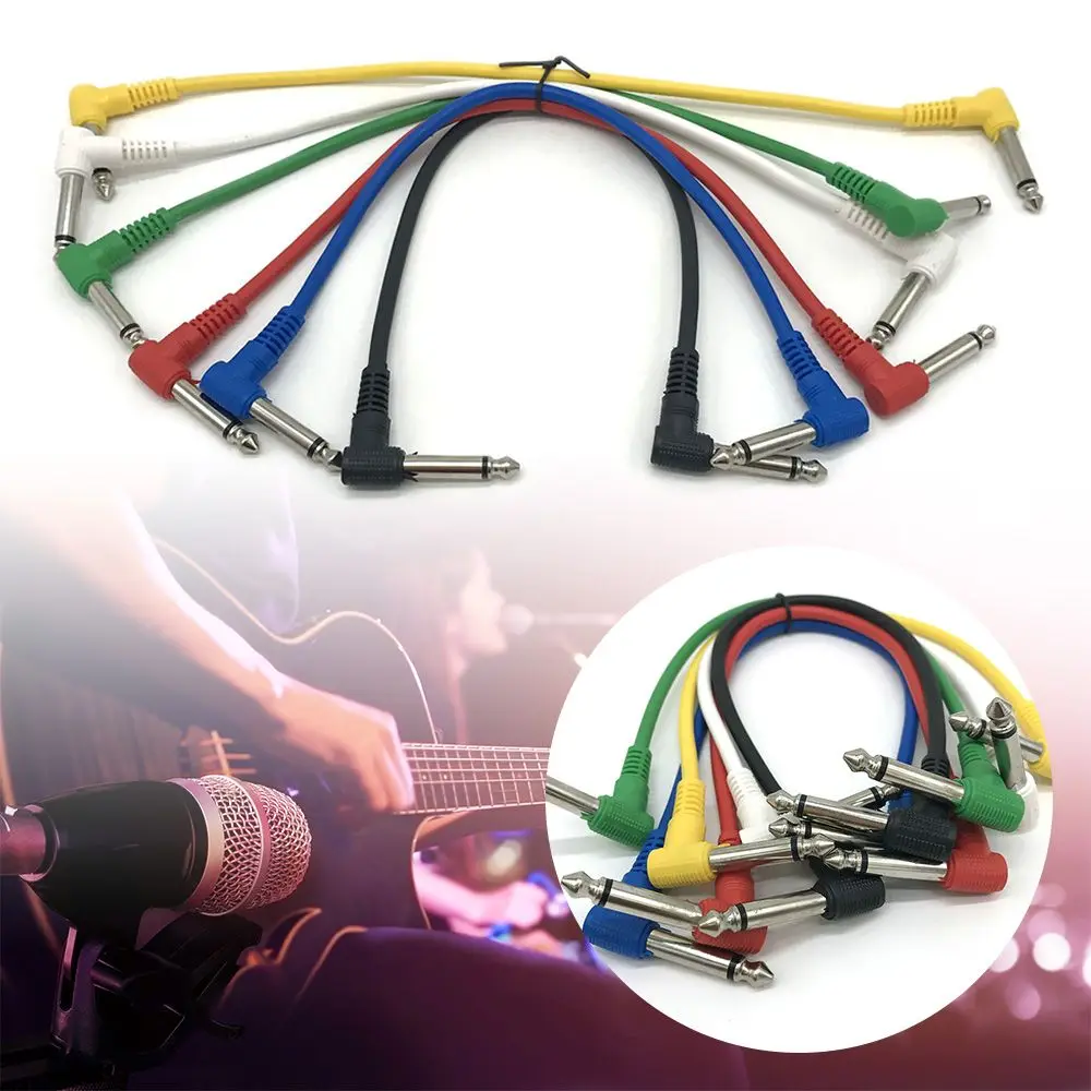 

Аксессуары звуковой кабель для педали с защитой от шума, Соединительный шнур для создания эффектов, провод для гитары с шумоподавлением