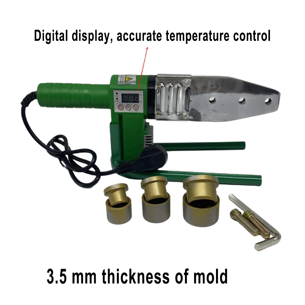 

Pipe Welding Machine Kit 800W / 1000W 220v 63 Type Electronic Constant Temperature PPR Fuser Pipe Hot Melt Machine EU/US/UK/AU