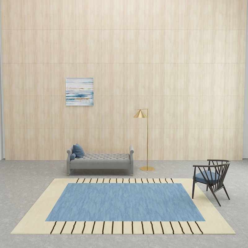 

Modern Minimalist Living Room Decoration Area Rug Large Home Striped Corridor Rugs Soft Non-slip Bedroom Decor Carpet Alfombra