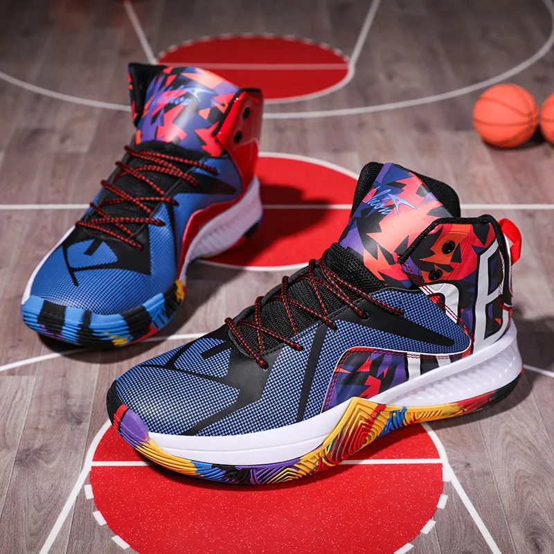 High Quality Basketball Shoes for Men Luxury Man Sneakers Damping Men Basketball Shoes Anti-slippery Gym Training Snekers Women