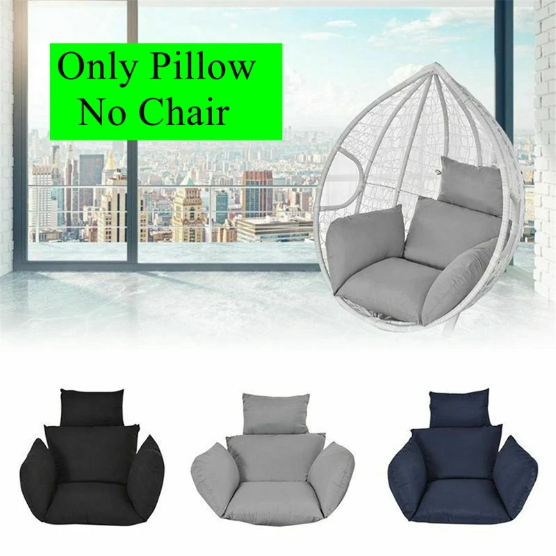 Gallery Swing Hanging Egg Rattan Cushion Chair Outdoor Garde
