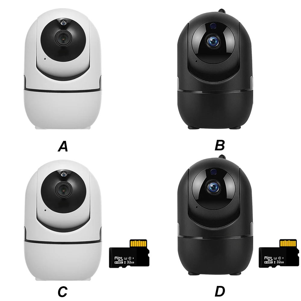 

1080P интеллектуальная камера видео рекордер с микрофоном пульт дистанционного управления видеокамера запись наблюдения черная вилка Велик...