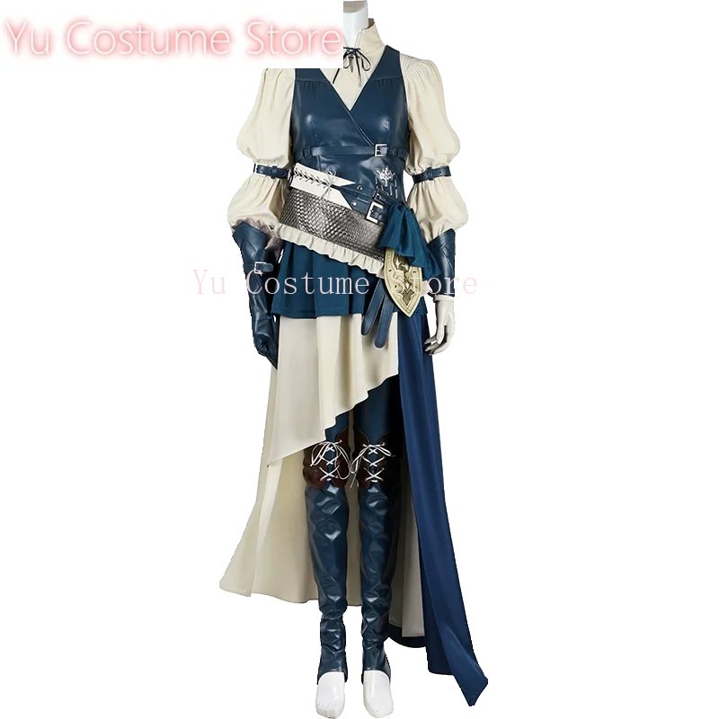 Yu Костюм Ff16 Джилл Уоррик Косплей Cos Game Аниме Вечеринка Униформа Хэллоуин Играть