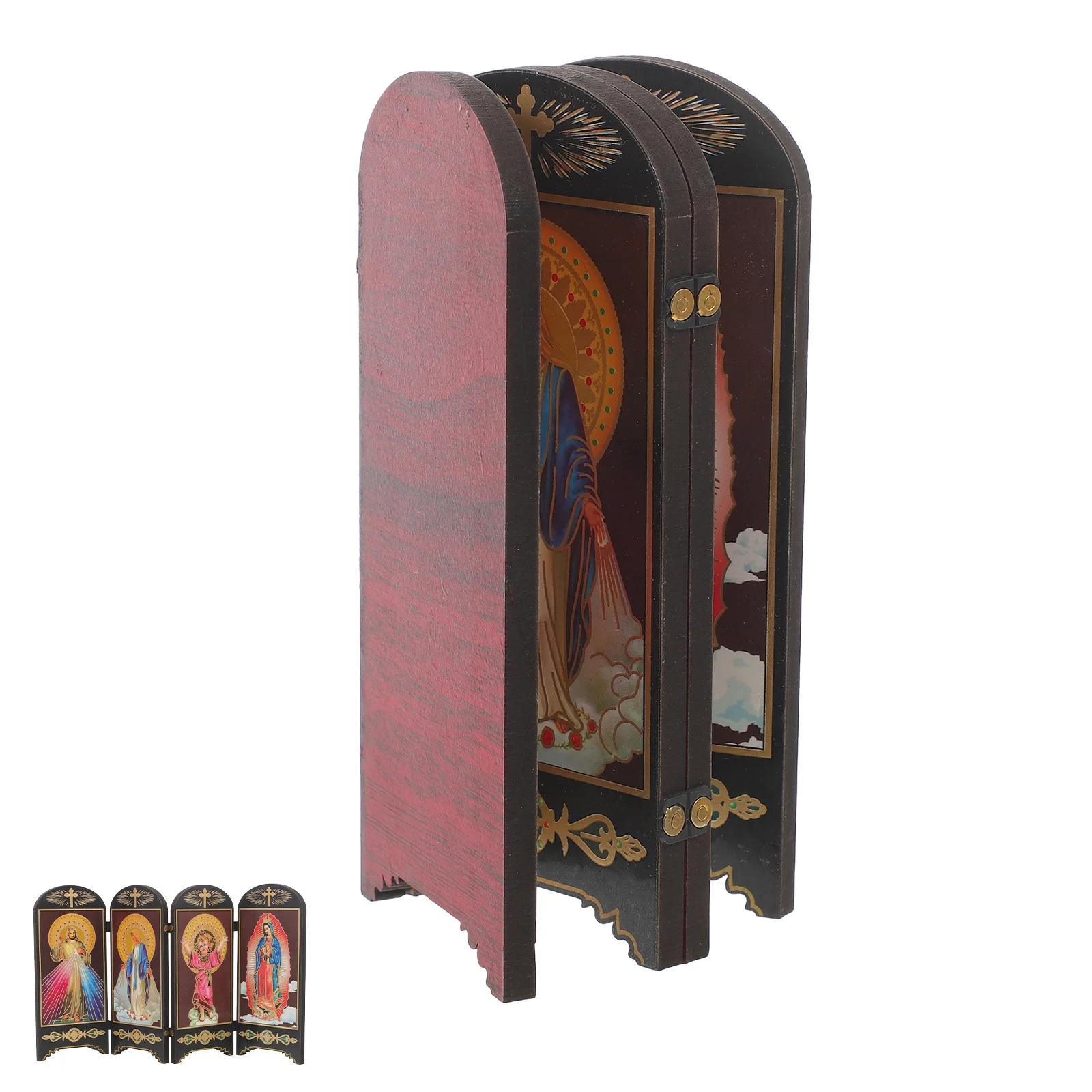 Религиозный декор деревянная доска эмблемы Мария креативный орнамент украшение