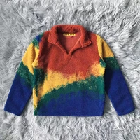 cpfm xyz sweater tide brand rave cowboy pullover rainbow woven suede men women 11 high quality cpfm xyz pullover sweater