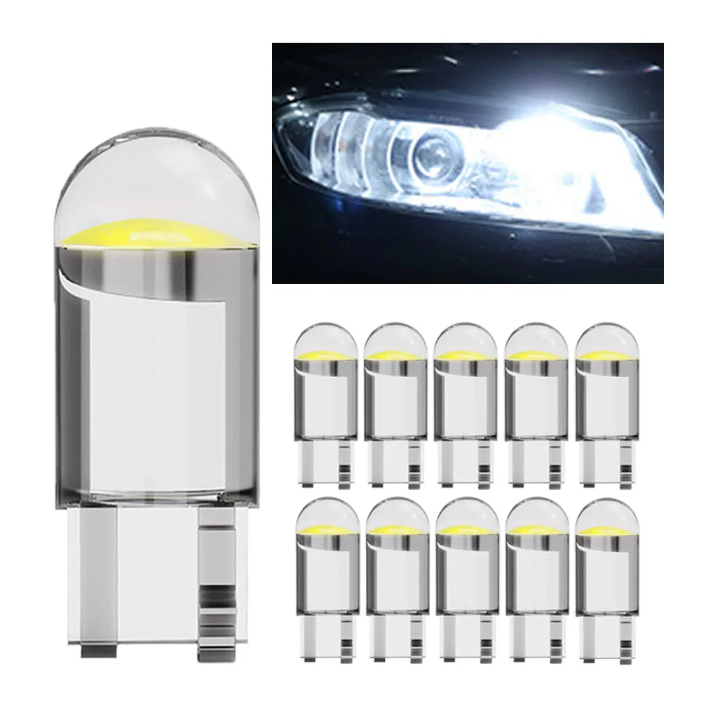 

Car Light T10 194 LED Bulbs 6000K White 168 2825 12V W5W 3030 Bright LED Chips for Dome Light Map Light Door Light Parking Light