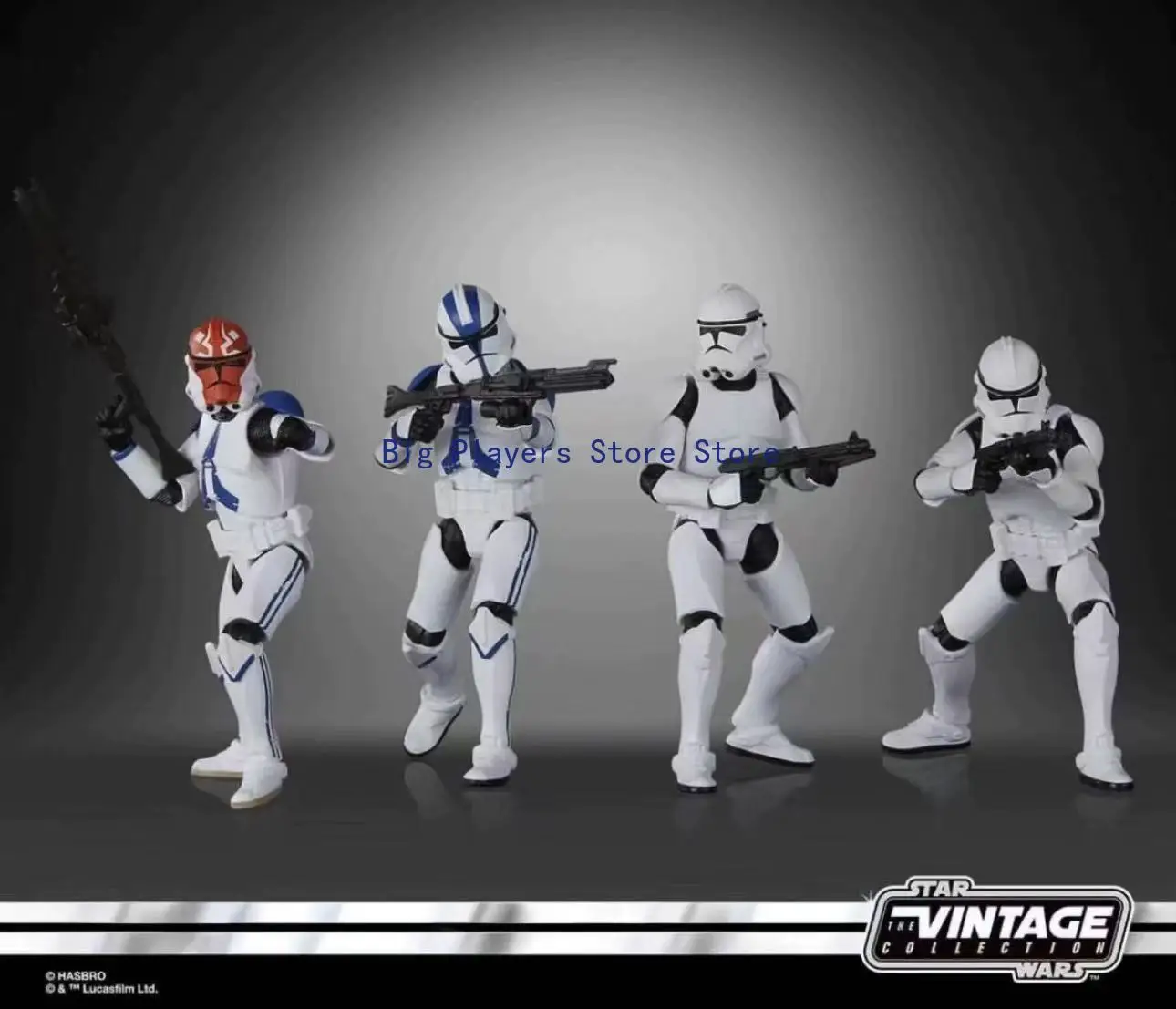 Фото Набор из 4 фигурок-солдатиков-клонов Hasbro Star Wars 332-го отряда, 3,75 дюйма, в наличии №4