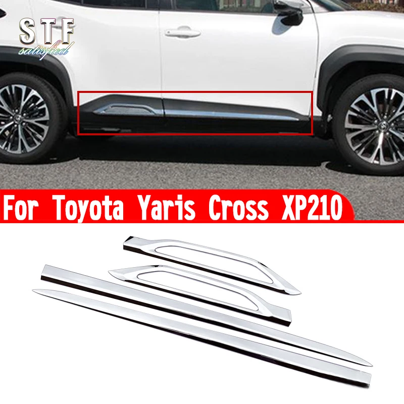 Для Toyota Yaris Cross XP210 2020-2023 автомобильные аксессуары боковая дверь полоса кузова