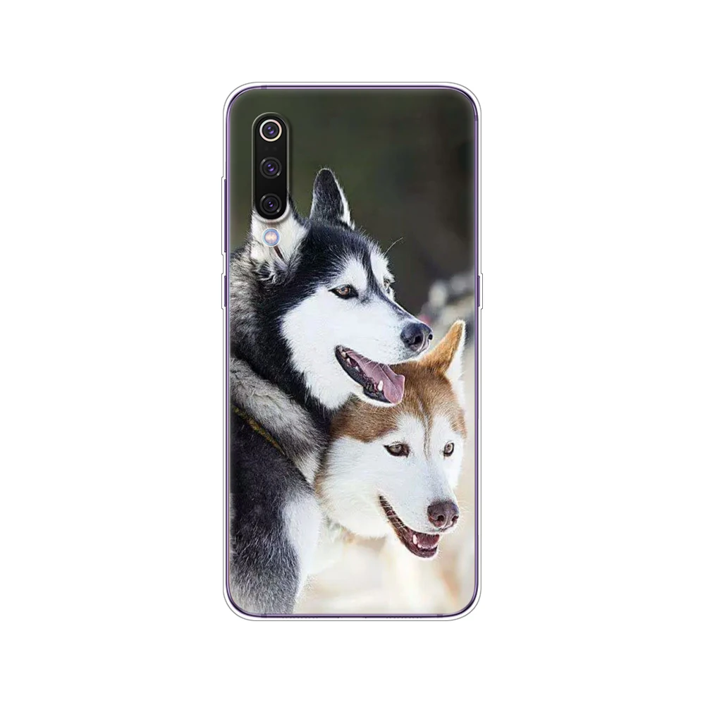 case for xiaomi mi 9 case cover Cartoon Silicone Soft TPU Cover For xiaomi Mi9 xiaomi 9 SE Case Phone Shell bumpers etui animal