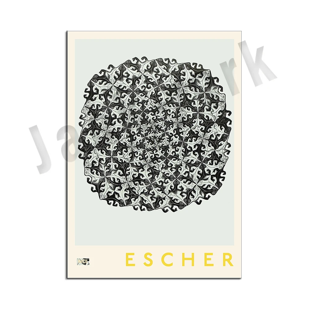 

Плакат Jack York "Три мира Эшера"