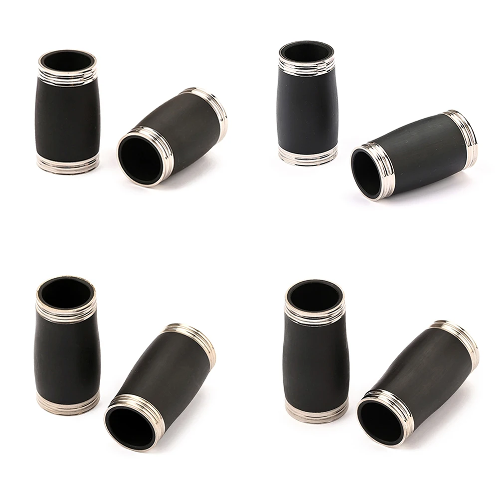 

2pcs Clarinet Section Tuning Tube Speaker Tube Bakelite Clarinet Tuning Tube Adjustable B Flat Barrel Treble Pitch Pipe