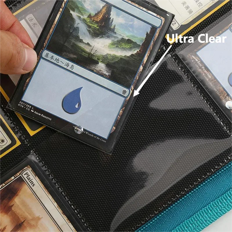 Папка для коллекционных карточек на 360 градусов держатель альбомов PKM TCG