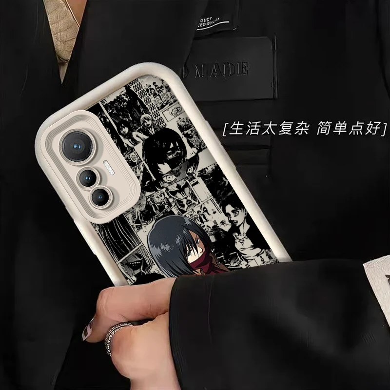 Классное искусство атаки на титанов для Xiao POCO 12T 11 F2 F3GT F4 F5 X X4 X5 M3 14 Pro GT 4G