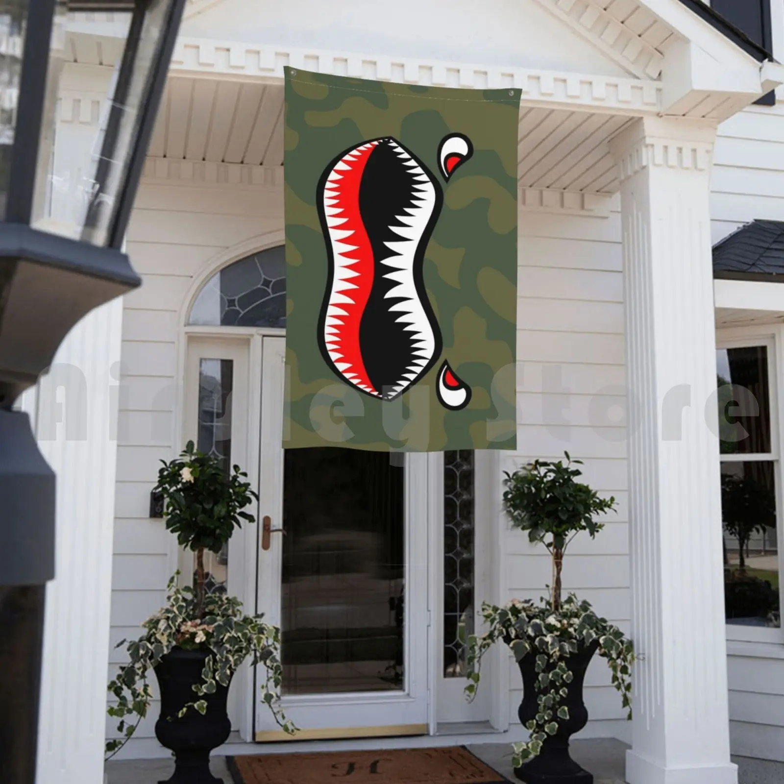 Летающий яркий Автомобильный флаг забавные военные ВВС аркаф США Летающие тигры