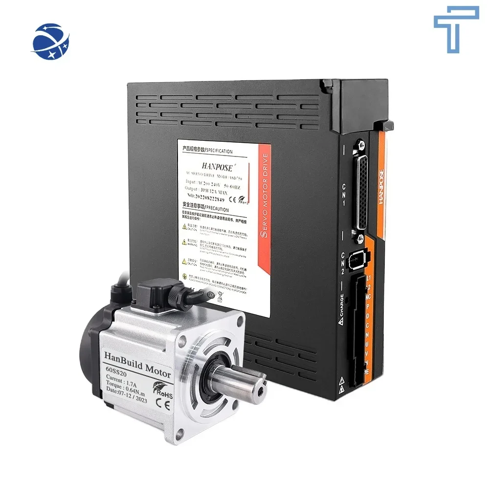HanBuild 60SS20 0.64N.m 1.5A 3000-6000 об/мин мини-фристор ASD220 220 В робот ЧПУ станок 200 Вт ac