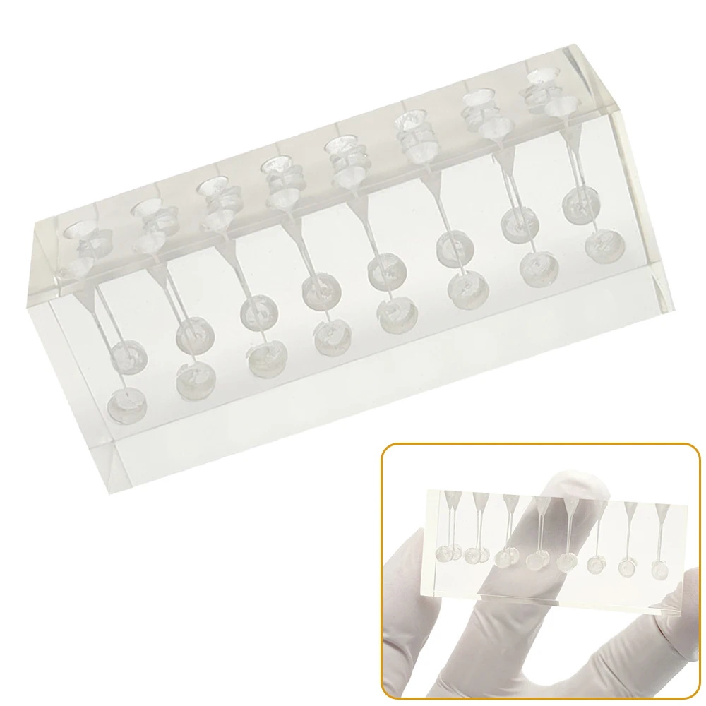 16 отверстий стоматологические блоки корневого канала обучающая модель зубов для