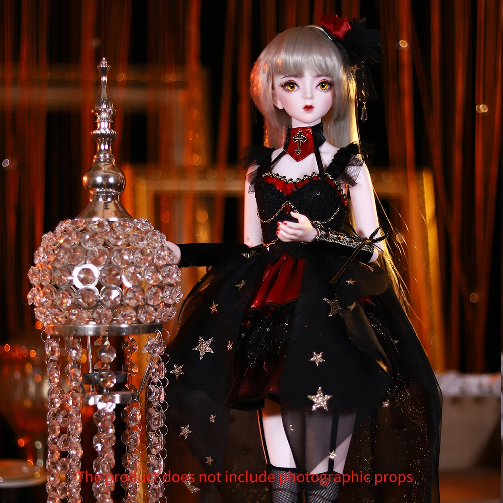 

Шарнирная кукла Dream Fairy 1/3 BJD 62 см, готический стиль, шарнирное тело SD MSD с одеждой, обувью, макияжем для девочек