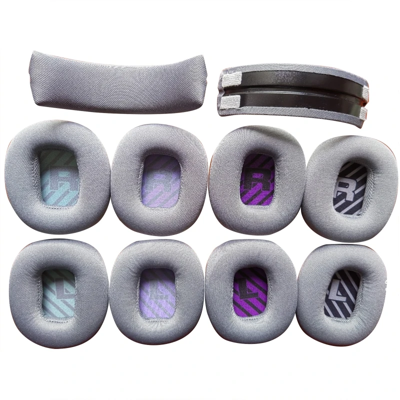 

1 Pair Ear Pads Cushion Cover Breathable Earpads Replacement Head Beam for astro A10 Gaming Headphone Gen 2