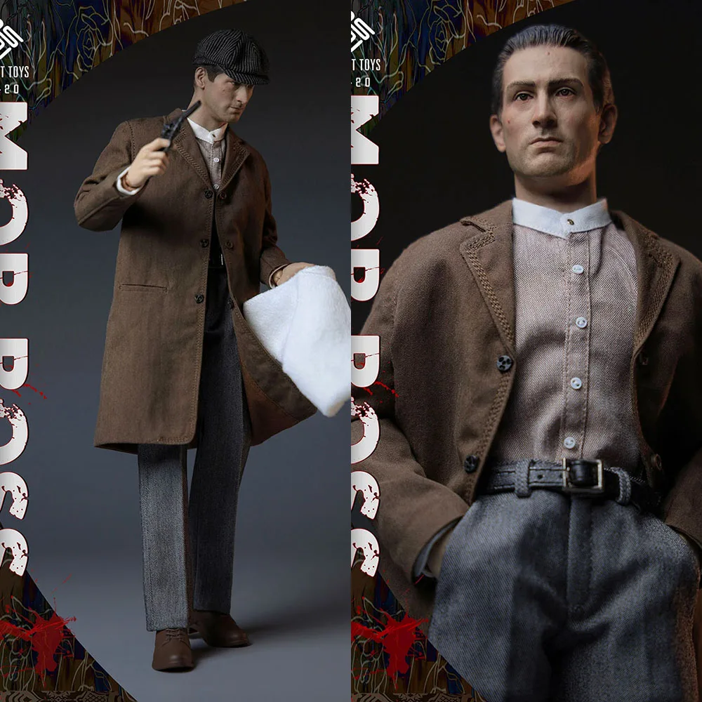 

In Stock PRESENT TOYS 1/6 The Second Mob Boss Godfather Robert De Niro 12'' Male Soldier Full Set Action Figure Model Toy