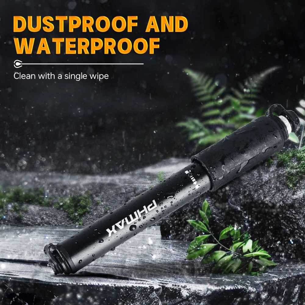 PHMAX Мини-насос из алюминиевого сплава высокого давления велосипедный