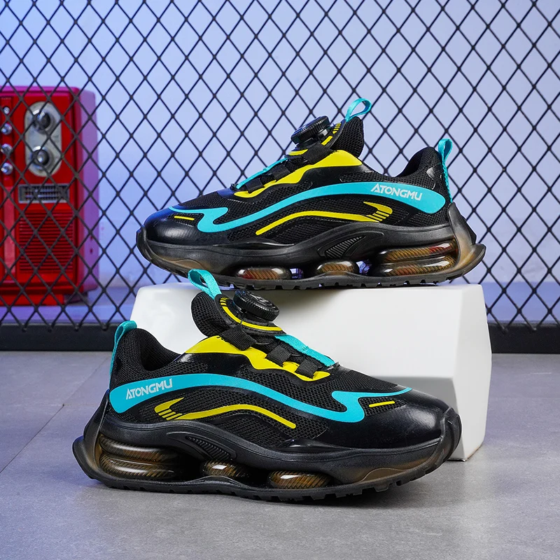 Kids Running Sneakers Fashion Tenis Children Casual Shoes Breathable Mesh Sneakers Boys Girl Lightweight Sports Shoes