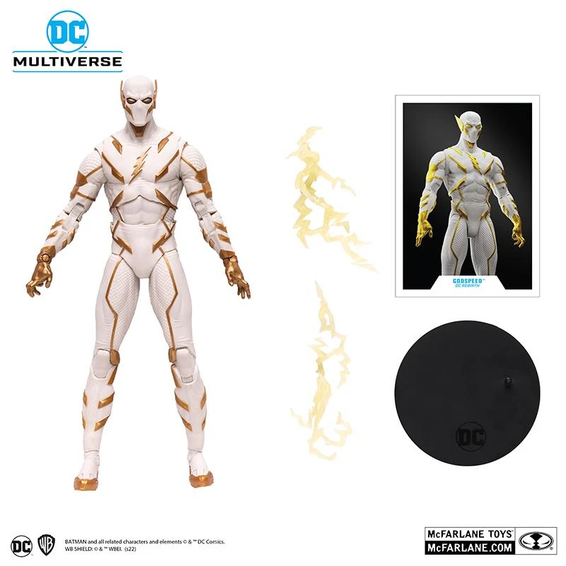 McFarlane God speed Speed Flash 7-дюймовая экшн-фигурка модель DC Comics игрушки подарок для друга