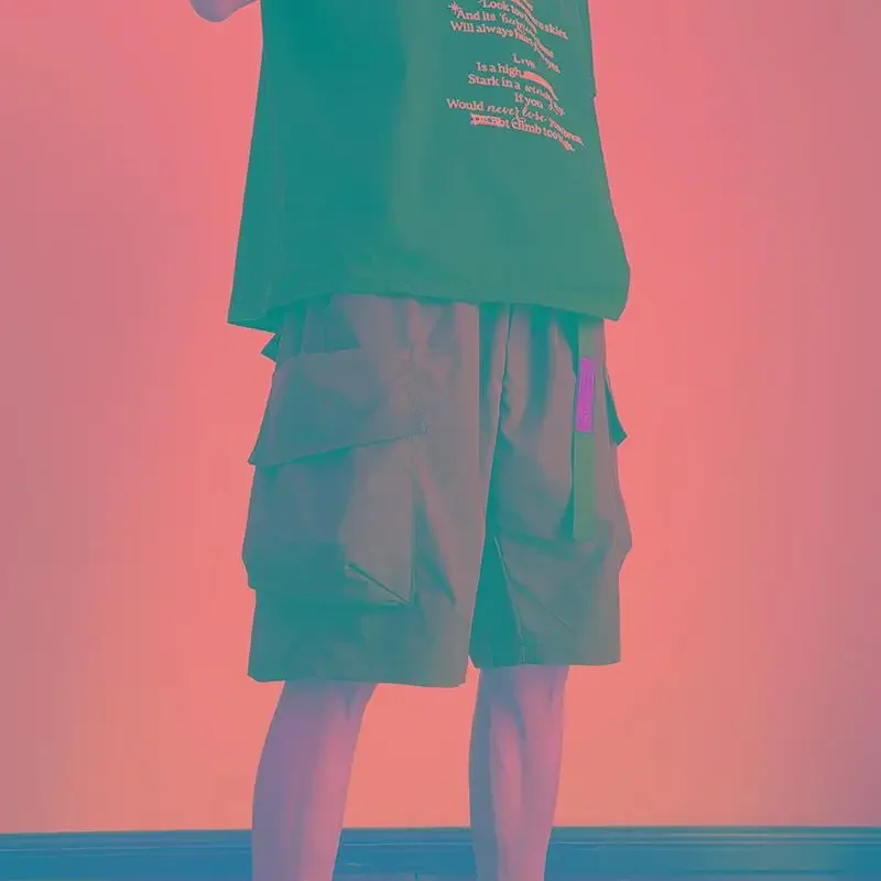 Американские военные зеленые шорты для спецодежды мужские летние тонкие