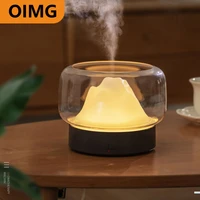 400ml household aroma diffuser with warm and color led lamp usb electric ultrasonic for car home office aromatherapy humidifier