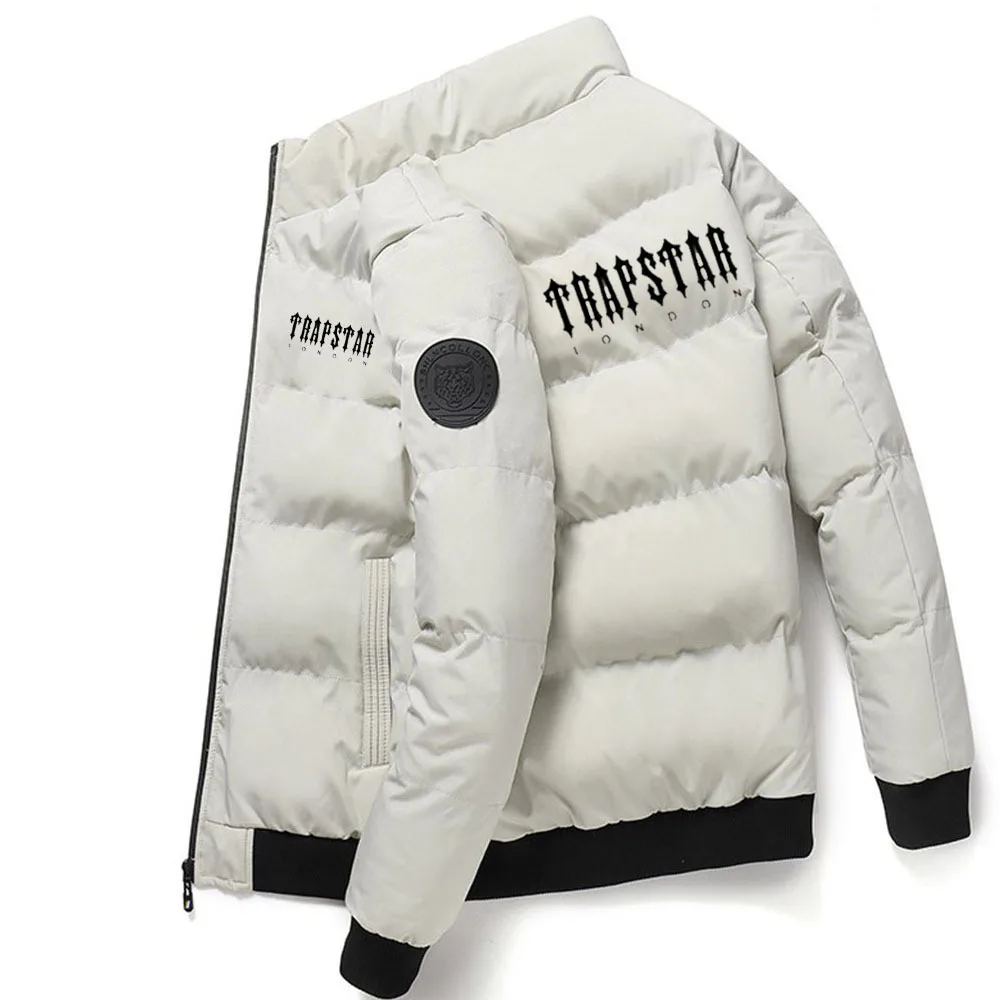 

Trapstar London Men Winter Warm Jacket Coat High Quality Thick Windbreaker Tracksuits Outerwear Clothing Male Parkas Cotton Tops
