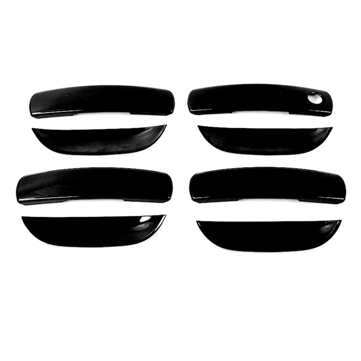 

For Charger 11-23 Exterior Door Handle Cover &Door Bowl Cover, 8PCS