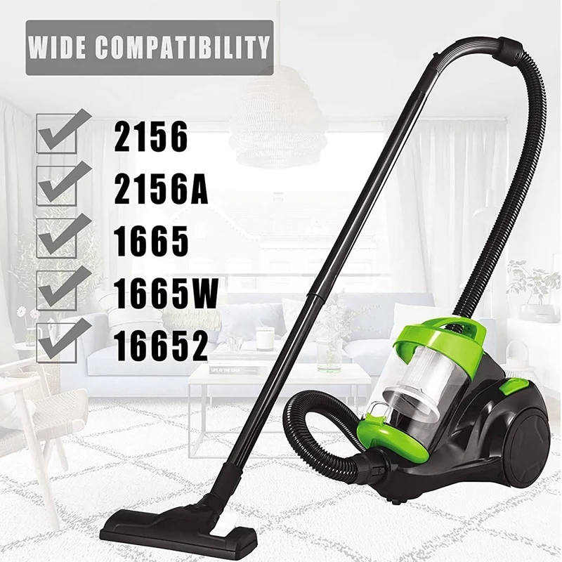 Замена фильтра для Bissell 2156A 1665 16652 1665W Zing канистровый вакуум Powerforce 1613056