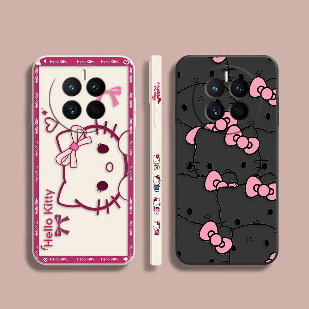 

Phone Case For Huawei MATE 10 20 20X 30 40 50 P20 P30 P40 P50 P60 PRO PLUS Case Cover Funda Cqoue Shell Capa Pink Hello K-Kitty