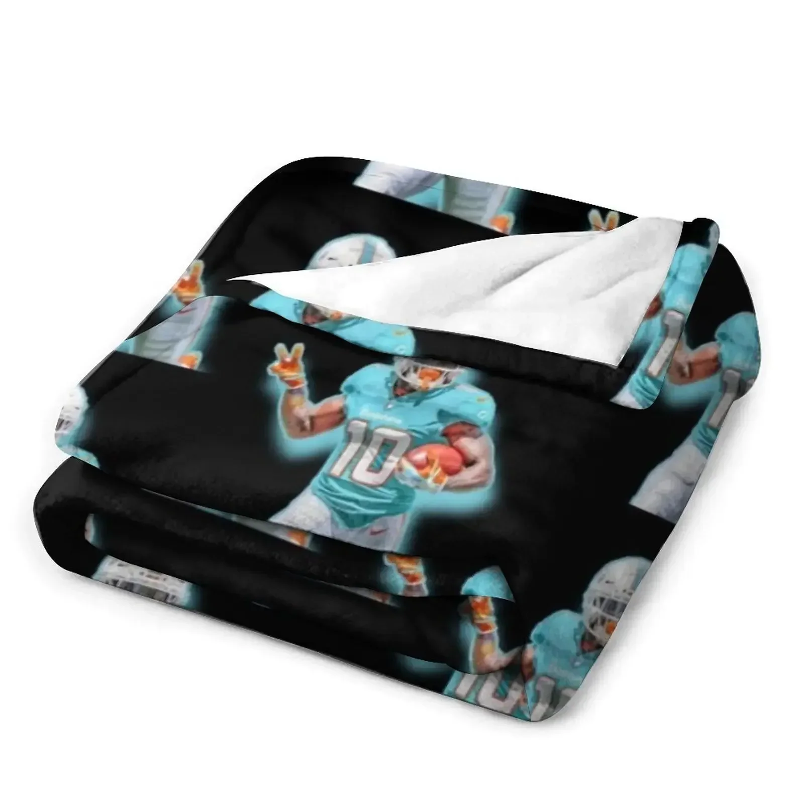 Одеяло Tyreek Hill Dolphins пляжные одеяла из фланелевой ткани