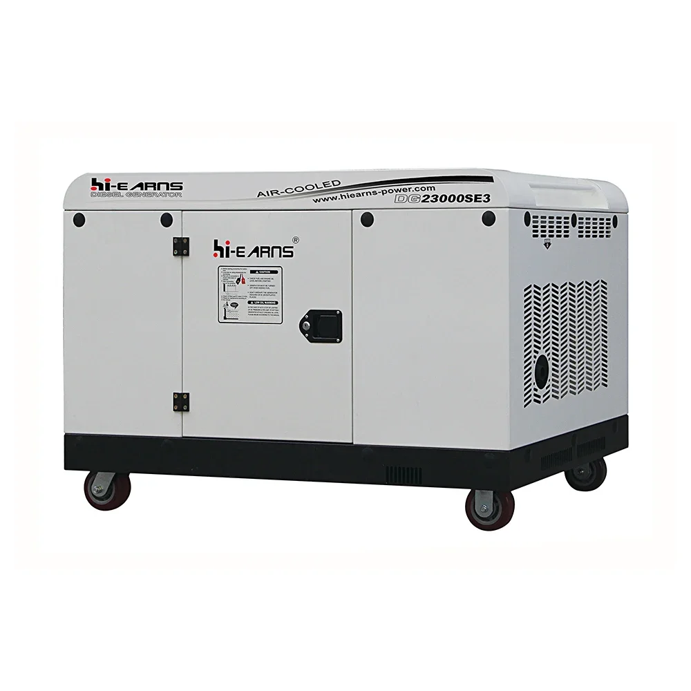 # YUNYI новая модель 20KVA 22KVA 16KW бесшумный трехфазный 2V98 двухцилиндровый дизельный