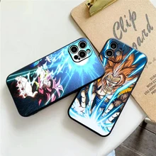 Japanese Anime Dragon Ball Phone Case For Funda iPhone 13 12 11 Pro Max 13 12 Mini X XR XS Max 6 6s 7 8 Plus Celular