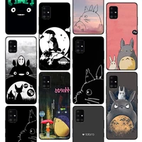 totoro studio ghibli anime phone case for samsung galaxy a50 a70 note 20 ultra 10 plus 9 8 a10s a20e a30 a40 a6 a7 a8 a9 soft