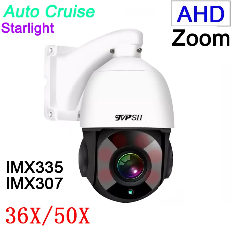 Дешево 4K 8MP 5MP IMX335 автоматический круиз 6 шт. массив инфракрасный светодиод наружный Поворот на 360 градусов 50X 36X AHD PTZ скоростная купольная камера вид... Продажа 4K 8MP 5MP IMX335 автоматический круиз 6 шт. массив инфракрасный светодиод наружный Поворот на 360 градусов 50X 36X AHD PTZ скоростная купольная камера вид...