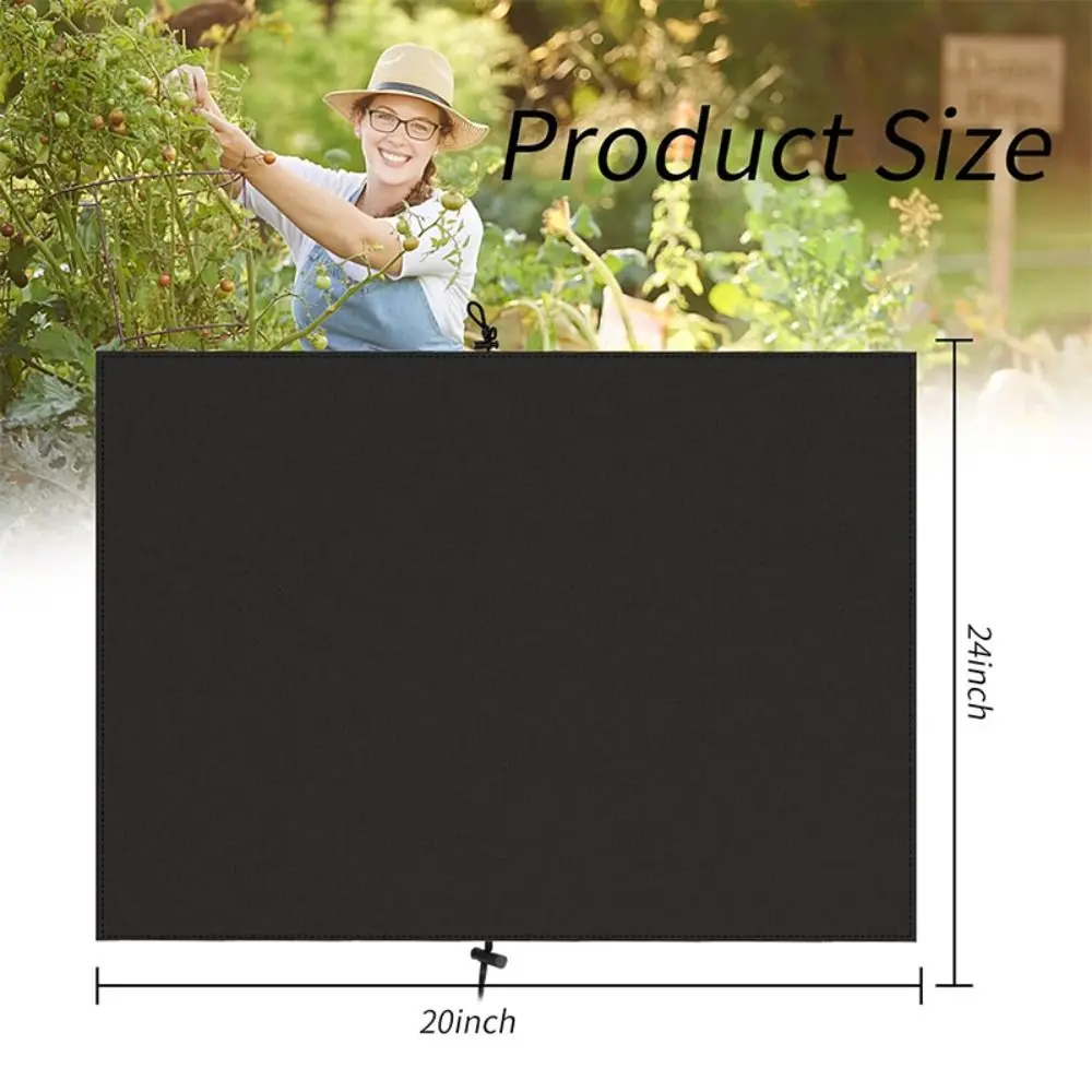 Новый полиэфирный ящик для выращивания растений черный цвет прочный Набор