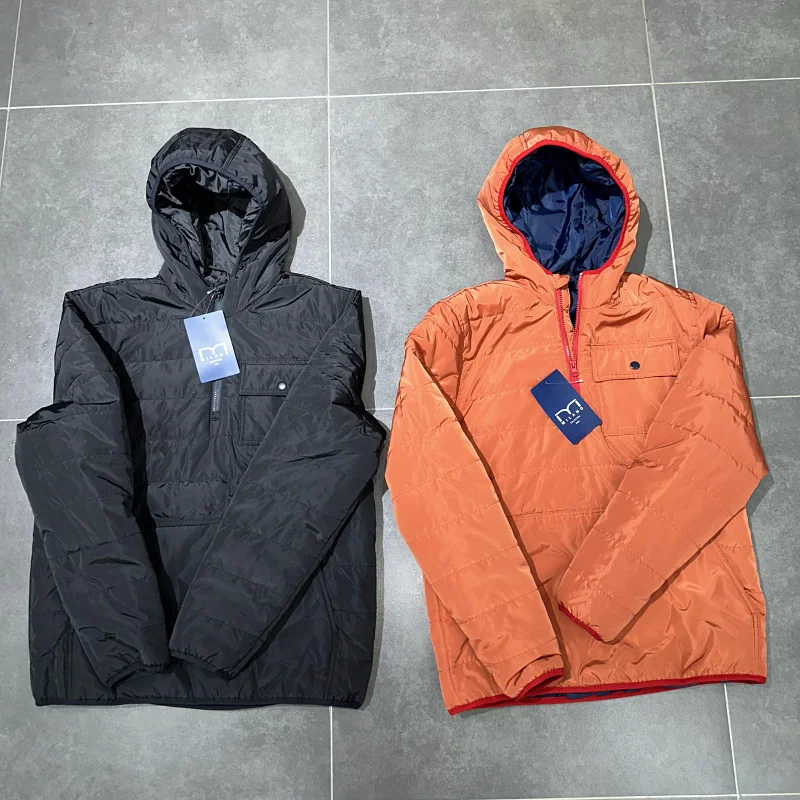 Milan Light Luxury! US $8 Autumn and Winter High end Outdoor Skiing Cotton-padded jacket Men's Women's Warm Hood Cotton...