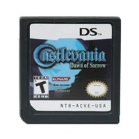 castlevania series ds castlevania dawn of sorrow memory card nds dsi 2ds 3ds video game console us version english language