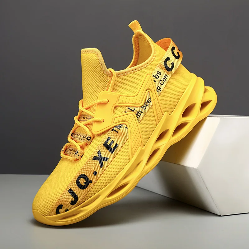 YRZL мужские повседневные кроссовки дышащая спортивная обувь нескользящая