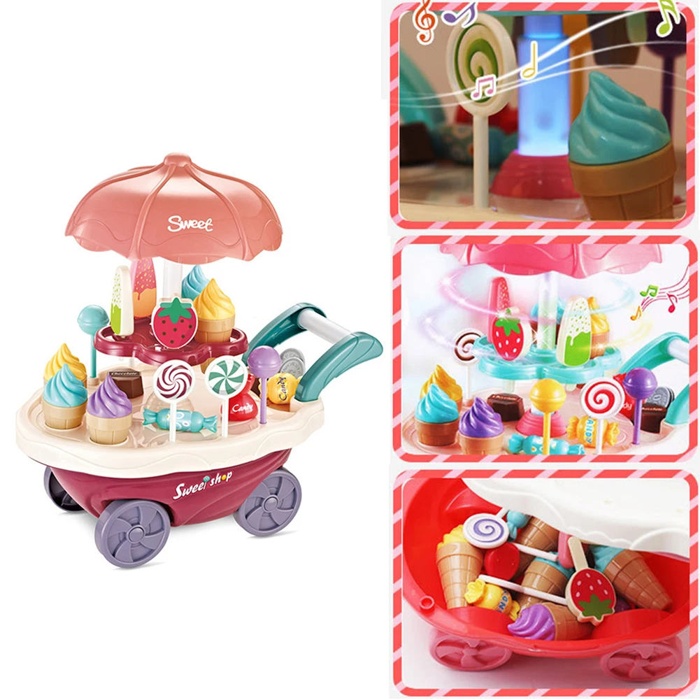 

30 шт., детский игрушечный набор «мороженое»