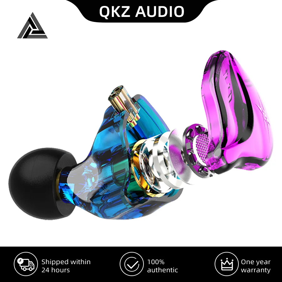 Newest QKZ ZXT MT1 In Ear Earphone Dynamic DJ Monitor IEM Earbud HIFI Sport Noise Cancelling Headsets M10 TA1 ST1 V90s T300 X7