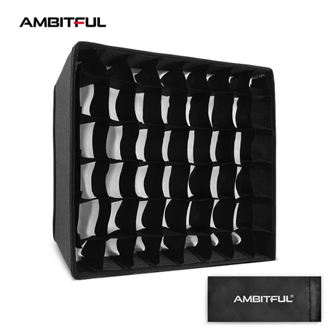 AMBITFUL светодиодный P60C LED видео мягсветильник световой диффузор сотовая фотография (только софтбокс)