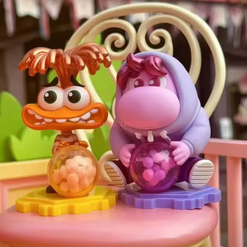 Hottoys Pixar Inside Out 2 фигурки в слепой коробке Joy Sadness Anger Disgust Косби коллекционные куклы