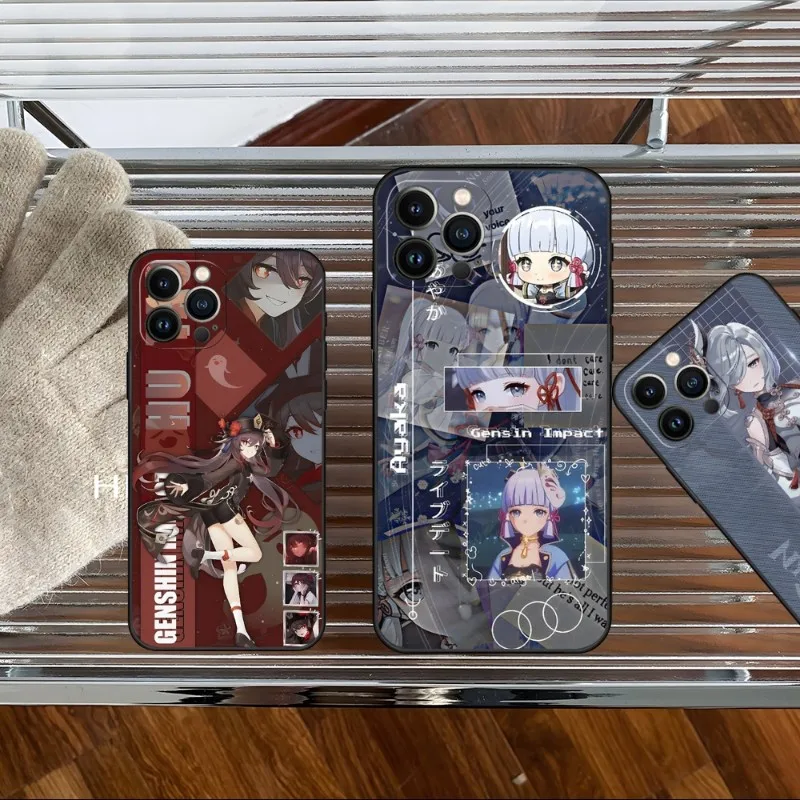 

Genshin Impact Phone Case 2023 For IPhone 14 11 12 Pro 8 7 Plus X 13 Pro MAX SE2020 6 Plus XR XS 13 Shell Covers